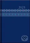 Týdenní diář A5 cz/sk Print Blue