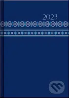 Týdenní diář A5 cz/sk Print Blue