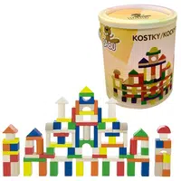 BABU - Kostky 100 ks v kbelíku