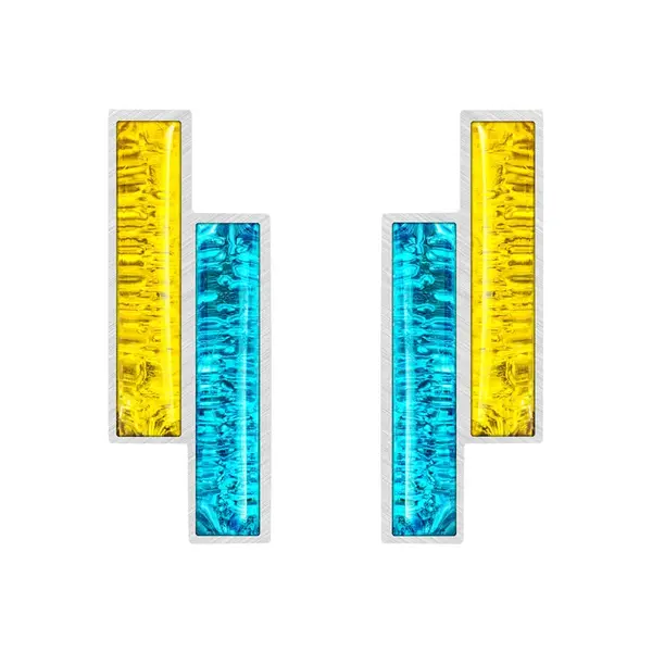 Preciosa Elegantní ocelové náušnice Desire s českým křišťálem Preciosa 7424 70