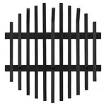 XXXL ŠATNÍ PANEL, černá, dub, 58/60/11 cm