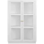 MID.YOU VITRÍNA, bílá, 100/150/40 cm