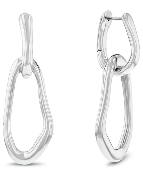 Calvin Klein Visací náušnice z oceli 2v1 Statement Links 35000749