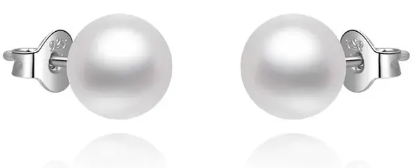 Beneto Elegantní perlové náušnice AGUP2240P