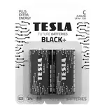 TESLA BLACK+ Alkalická baterie malé mono C 2ks