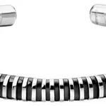 Calvin Klein Pevný otevřený náramek Spring KJ9FBF2001 5,4 x 4,3 cm - XS