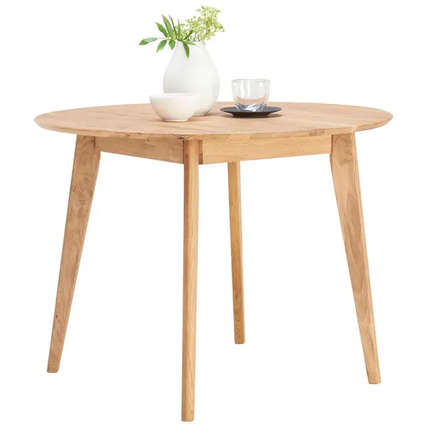 Carryhome JÍDELNÍ STŮL, divoký dub, 100/100/76 cm