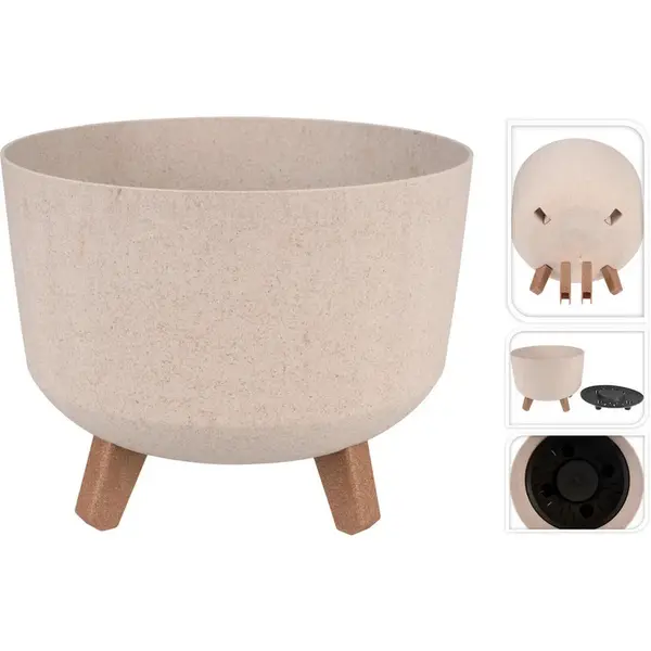 KVĚTINÁČ NA KVĚTINY textil, 18/29.5/29.5 cm