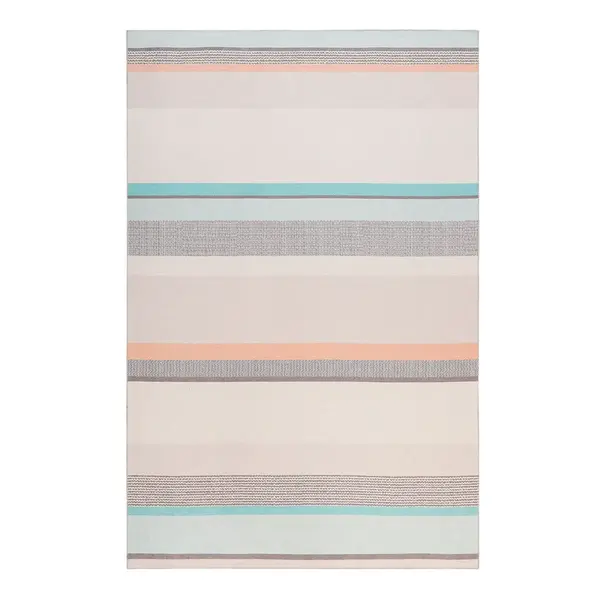 Esprit KOBEREC TKANÝ NA PLOCHO, 160/230 cm, oranžová, tyrkysová, šedohnědá, béžová