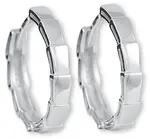 Soliter Nadčasové stříbrné náušnice 431 001 02818 04