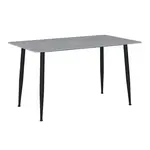 P & B JÍDELNÍ STŮL, šedá, 120/80/76 cm