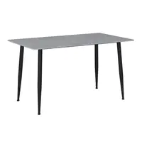 P & B JÍDELNÍ STŮL, šedá, 120/80/76 cm