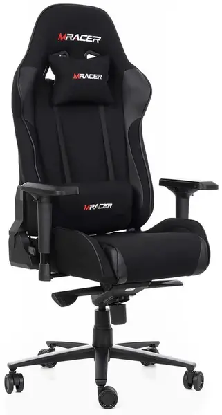 MERCURY herní židle MRacer Warrior látková, sezení 6–8 hodin denně