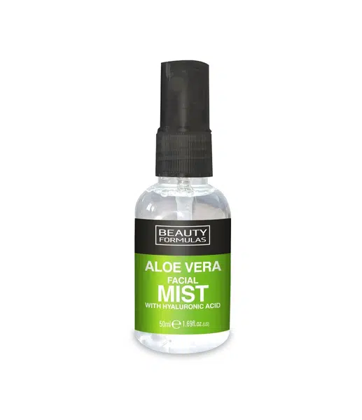 Beauty Formulas Pleťová mlha s aloe vera 50 ml