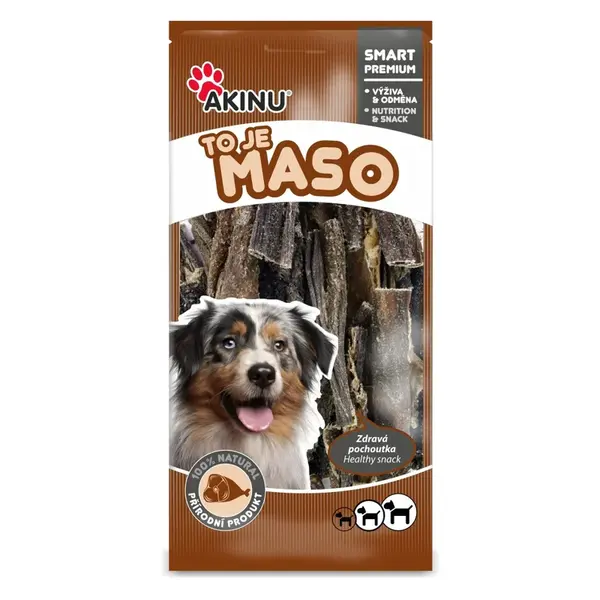 Akinu hovězí dršťky pamlsek pro psy 500 g