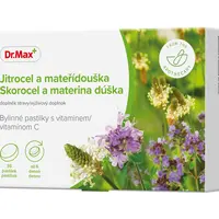 Dr. Max Herbal Jitrocel a mateřídouška bylinné pastilky 36 pastilek