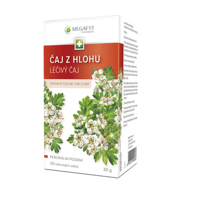 Megafyt Čaj z hlohu nálevové sáčky 20x1,5 g