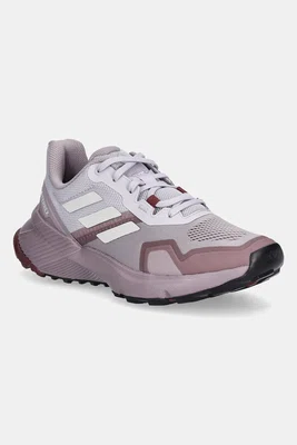 Boty adidas TERREX Soulstride dámské, fialová barva, IH3450