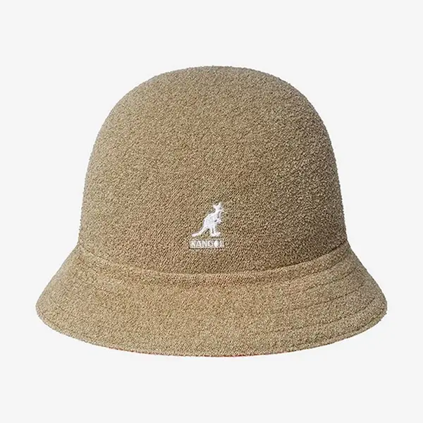 Oboustranný klobouk Kangol oranžová barva, K3555.OAT.CHERRY-OAT/CHERRY