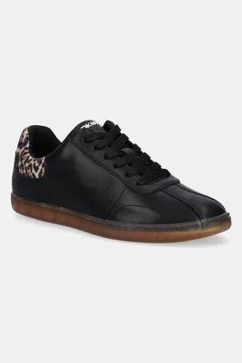 Kožené tenisky Dkny Seacliff černá barva, K1567385