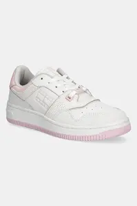 Sneakers boty Tommy Jeans RETRO BASKET WASHED SUEDE