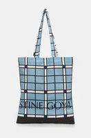 Bavlněná kabelka Stine Goya modrá barva, A016-2285