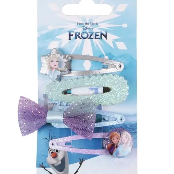 Cerdá Sponky do vlasů Frozen 4 ks