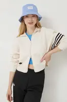 Mikina adidas Originals Neuclassics Tracktop dámská, bílá barva, s aplikací, IB7316-white