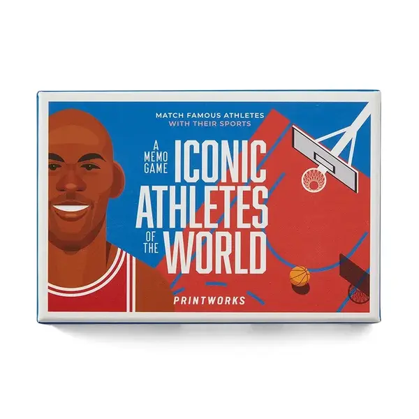 Karetní hra Printworks Memory Iconic Athletes