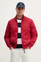 Bunda Pepe Jeans MUSTREL červená barva, přechodná, PM403108