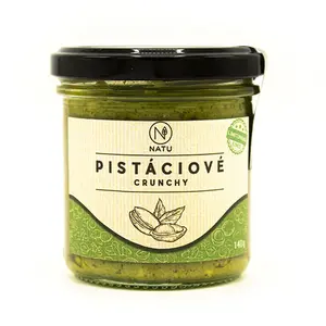 NATU Pistaciový krém crunchy 140 g