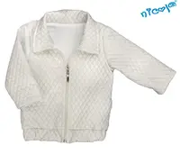 Kojenecká bunda , Paula - šedá/smetanová, vel. 104