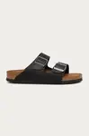 Nubukové pantofle Birkenstock Arizona černá barva, 552113