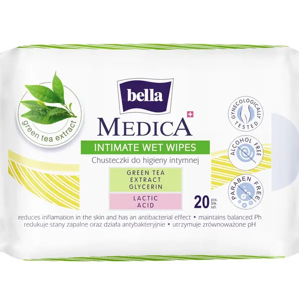 Bella Medica intimní vlhčené ubrousky 20 ks