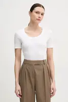 Bavlněné tričko United Colors of Benetton černá barva, 3GA2D1066