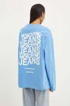 Bavlněné tričko s dlouhým rukávem Moschino Jeans 1205.8234