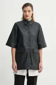 Kožená bunda Bruuns Bazaar