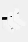 Ponožky adidas 3-pack bílá barva, JI6316