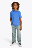 Dětská bavlněná polokošile Tommy Hilfiger