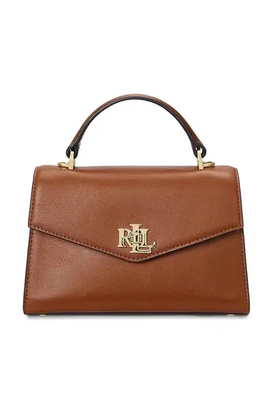 Kožená kabelka Lauren Ralph Lauren