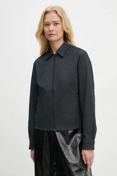 Bunda G-Star dámská, tmavomodrá barva, přechodná, D25280-D722