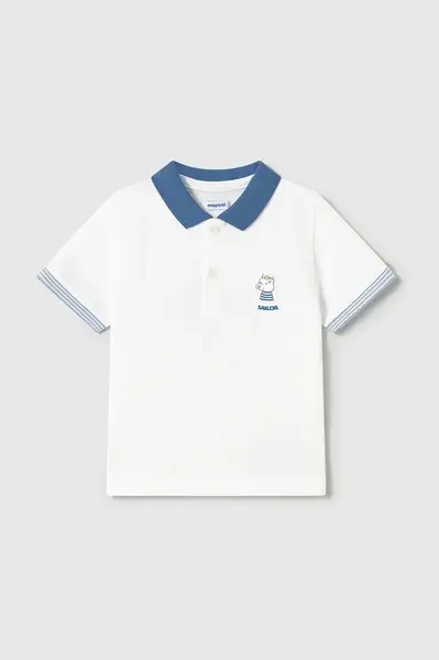 Dětská bavlněná polokošile Mayoral