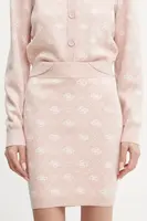 Sukně s příměsí vlny Guess SARAH