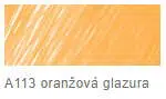 Štětečkový popisovač Faber-Castell – 113 oranžový