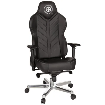 MID.YOU HERNÍ ŽIDLE, vzhled kůže, černá
