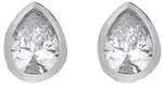 Hot Diamonds Třpytivé stříbrné náušnice Emozioni Acqua Amore EE038