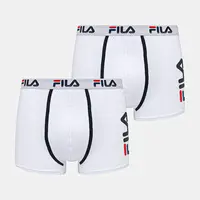 Boxerky Fila 2-pack pánské, tmavomodrá barva