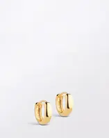 ENAMEL Copenhagen Hoops, Classic Wide 15 mm 925S/GP