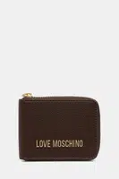 Peněženka Love Moschino dámská, hnědá barva, JC5639PP1NLD0301