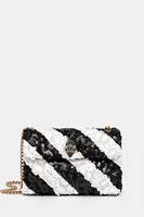 Kabelka Kurt Geiger London KENSINGTON černá barva, 4700101779